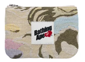 A Bathing Ape Camo Zipper Wallet