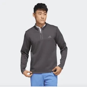 Adidas 2023 Microdot 1/4 Zip Golf Pullover - Black