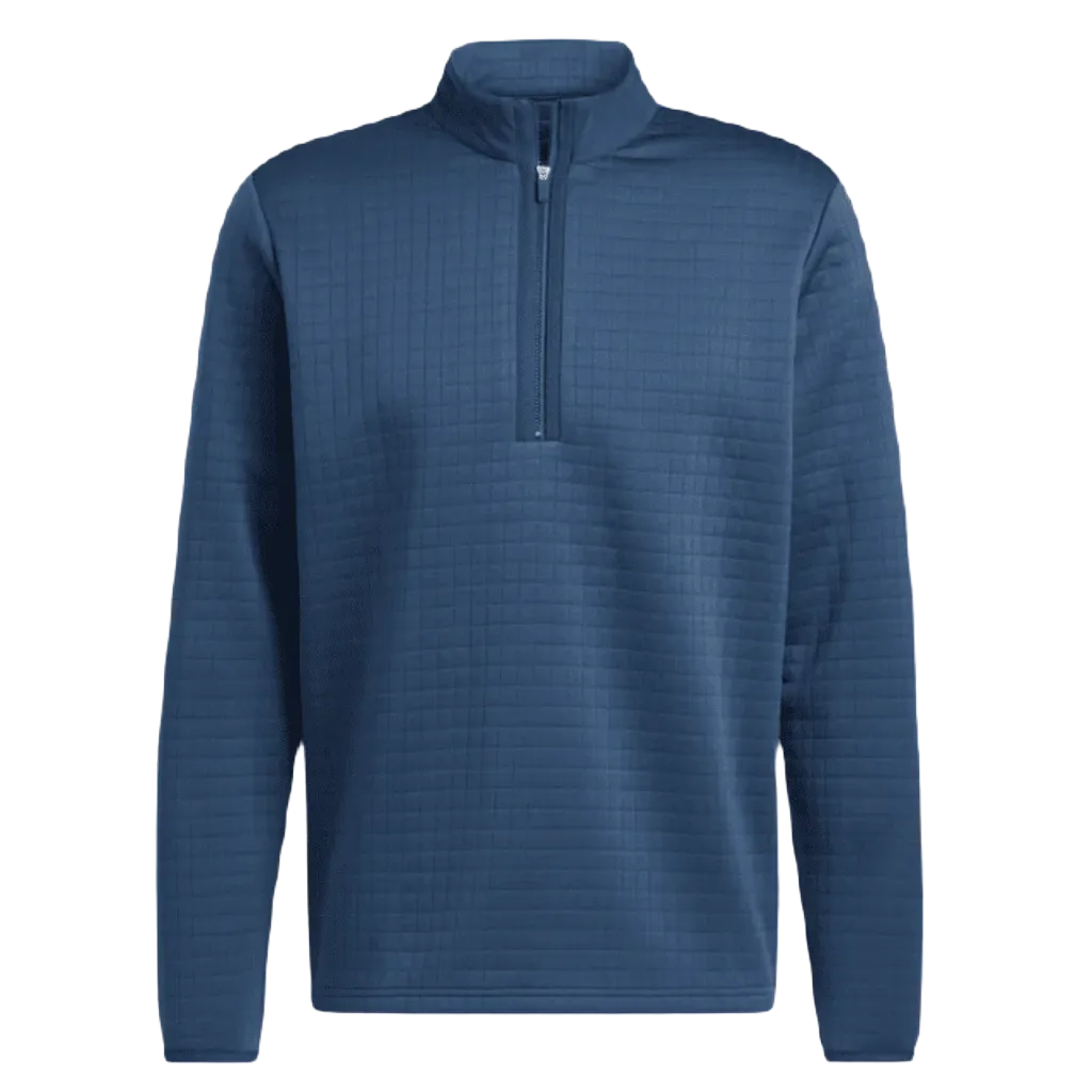 Adidas (DWR) Water Repellent 1/4 Zip Pullover - Navy