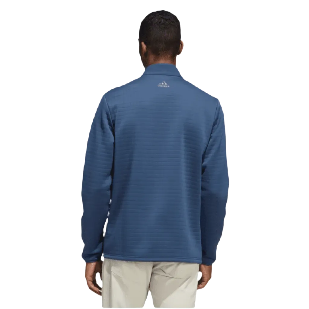 Adidas (DWR) Water Repellent 1/4 Zip Pullover - Navy