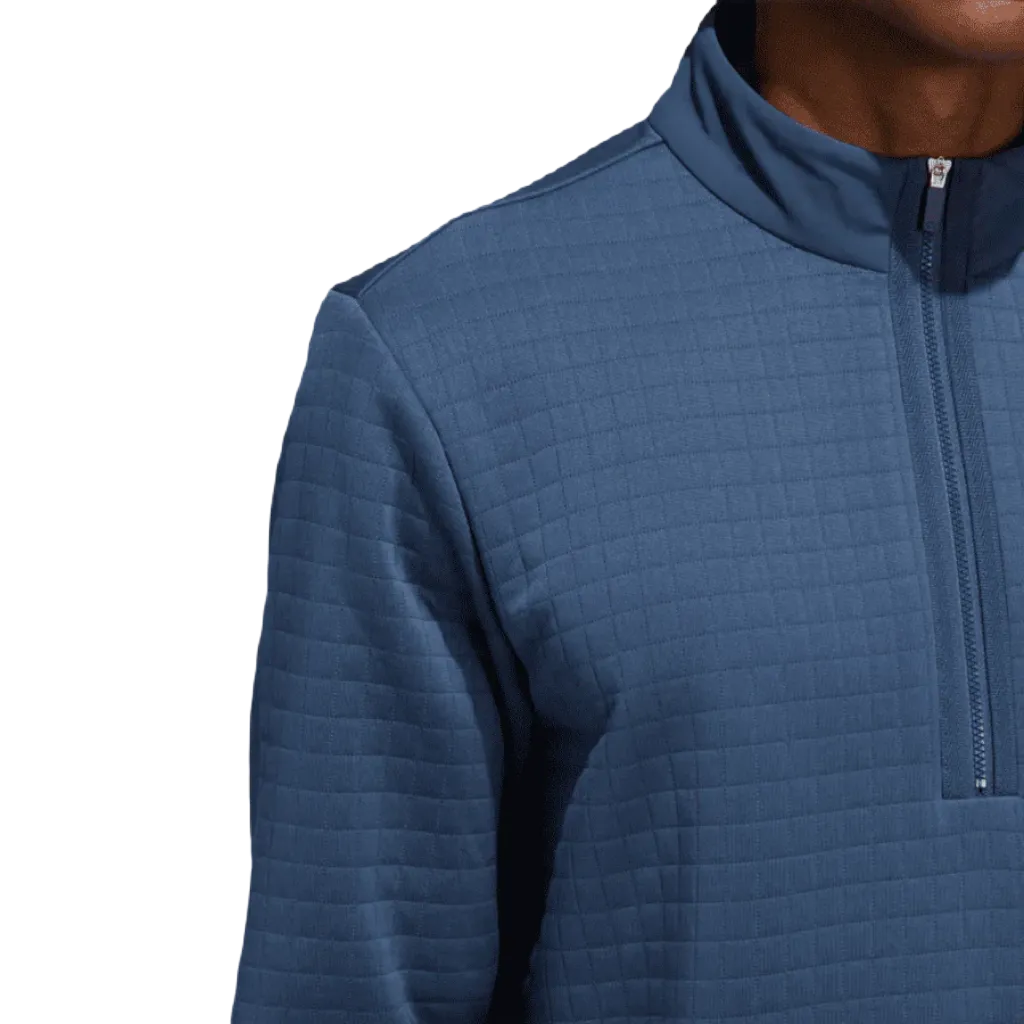 Adidas (DWR) Water Repellent 1/4 Zip Pullover - Navy