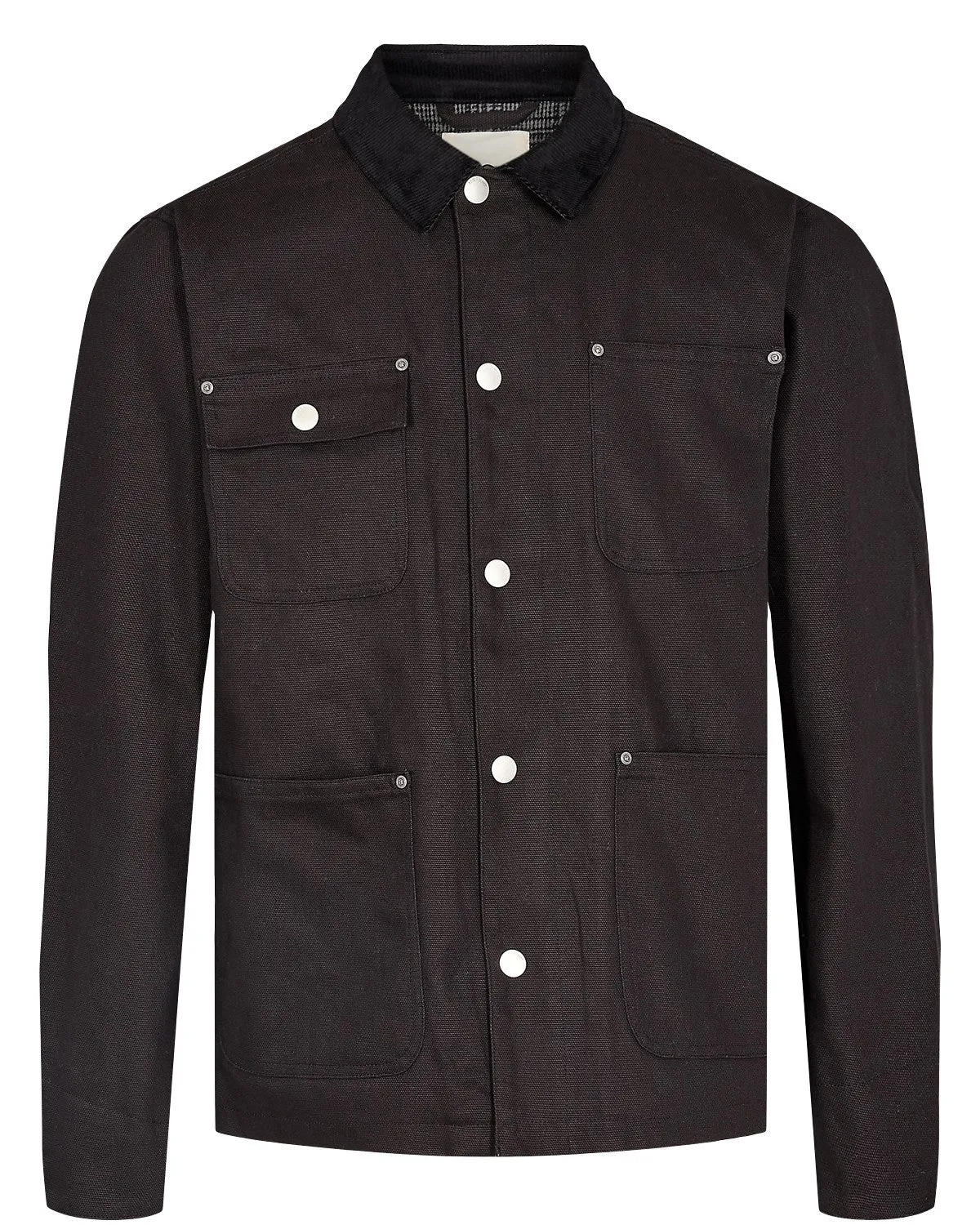 AKBASTIAN CANVAS JACKET - Caviar