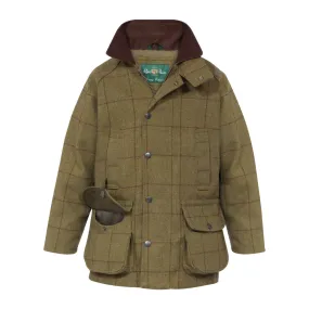 Alan Paine Rutland Kids Waterproof Tweed Coat