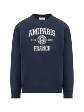 Ami Paris France Crewneck Sweatshirt