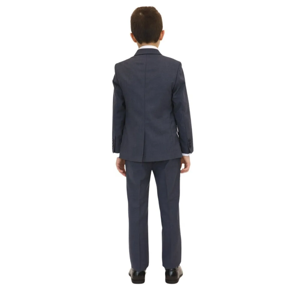 Appaman Boys 2pc Stretch Mod Crown Blue Suit _B8SSU1