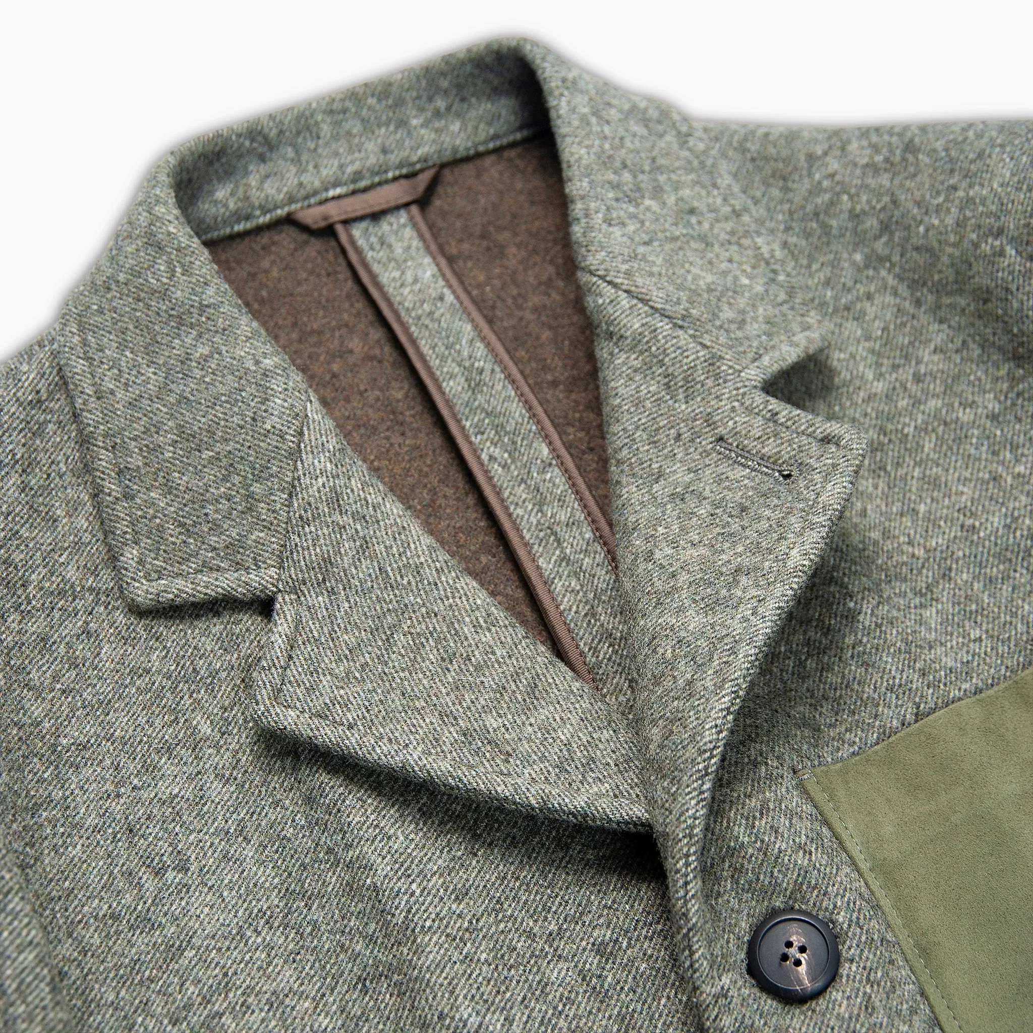 Bard double felted wool and cashmere blazer