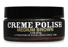 Bickmore Crème Polish Medium Brown 2 oz