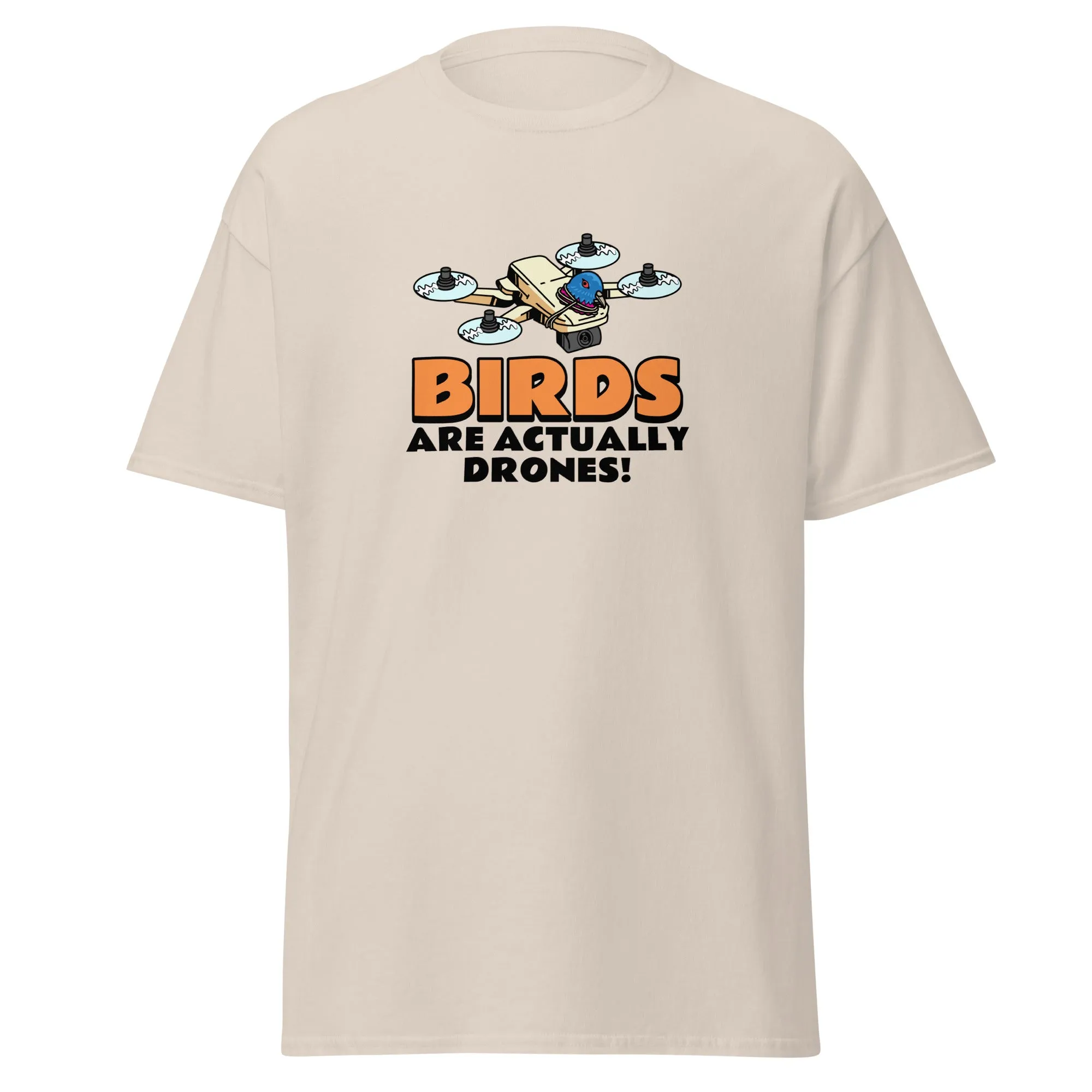 Birds are drones Men's classic tee