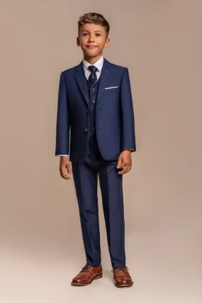 Boys navy suit