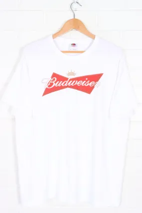 BUDWEISER Beer Big Logo T-Shirt (XL)