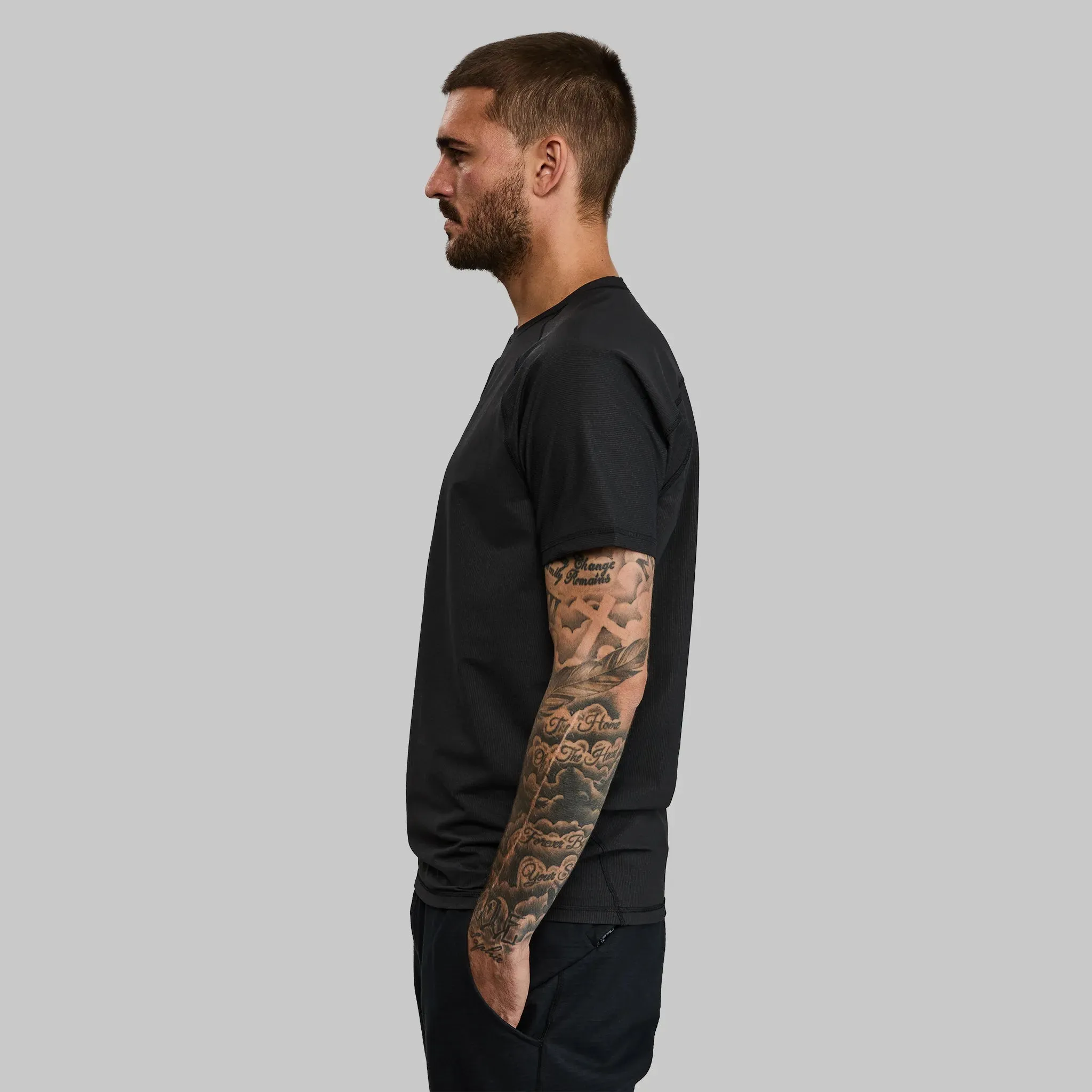 Carbon Fibre T Shirt. Black edition