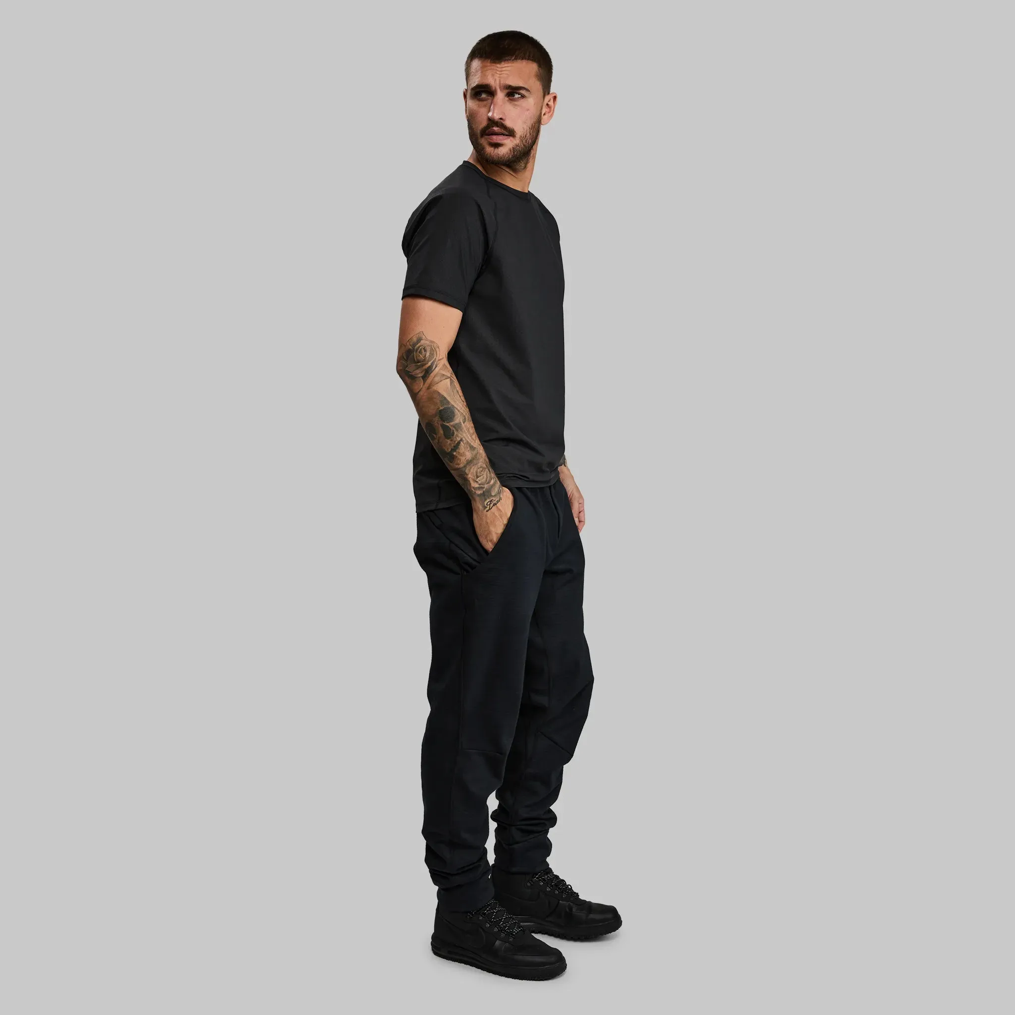 Carbon Fibre T Shirt. Black edition