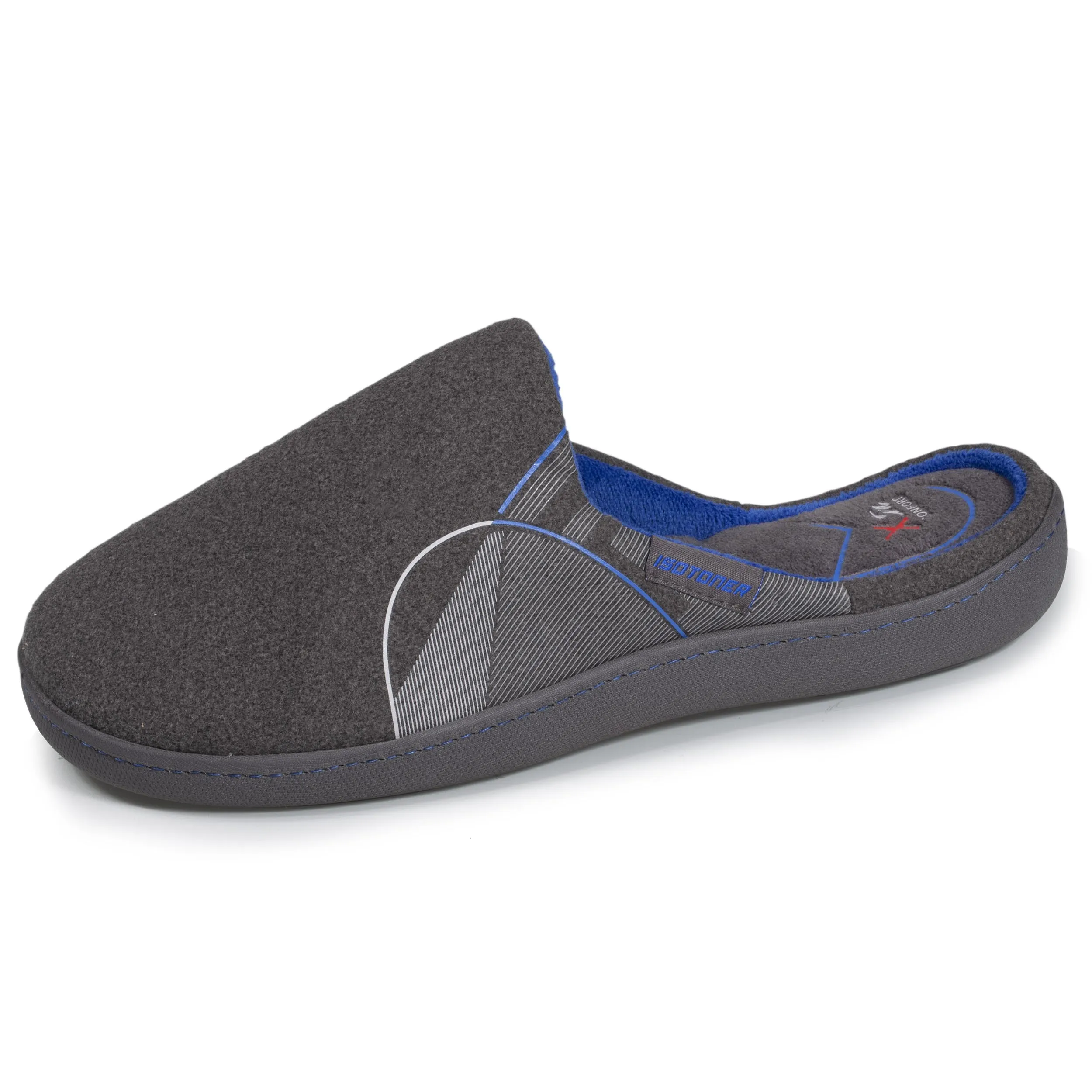 Chaussons mules XTRA confort Homme Gris