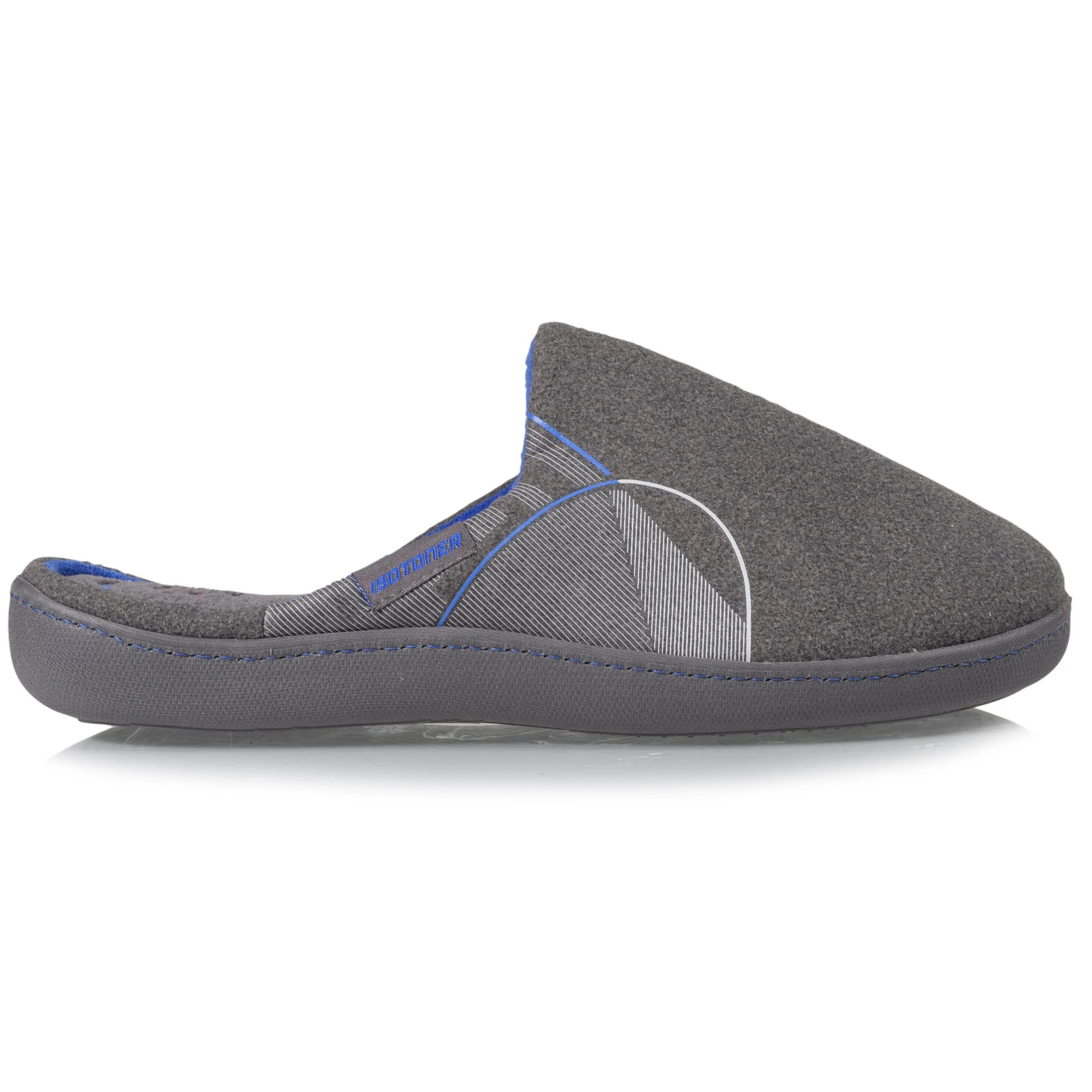 Chaussons mules XTRA confort Homme Gris