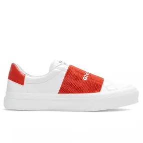 City Sport Sneakers - White/Red