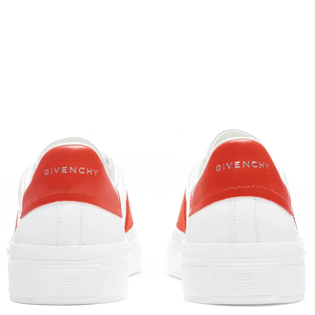 City Sport Sneakers - White/Red