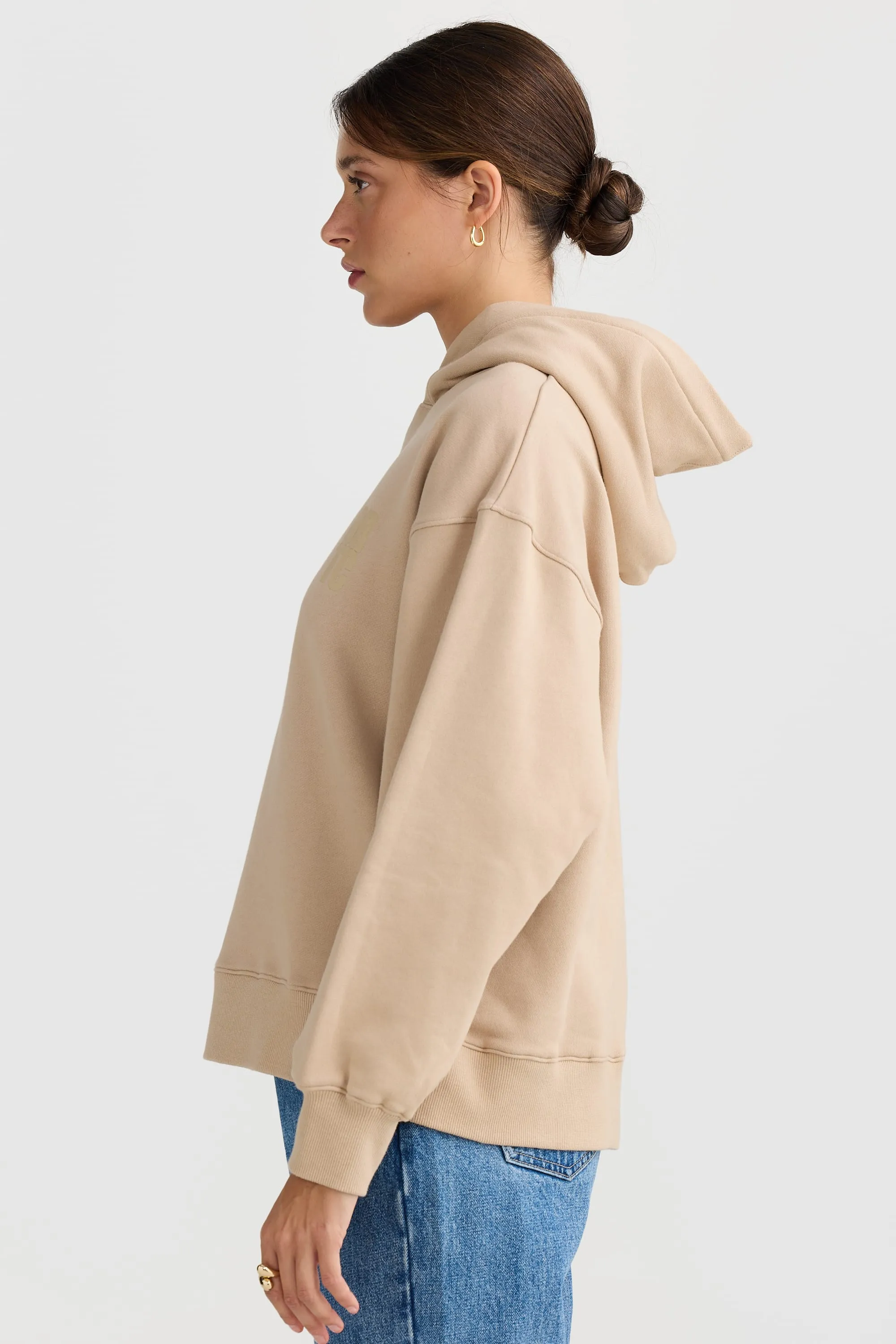 Emery Hoodie Taupe