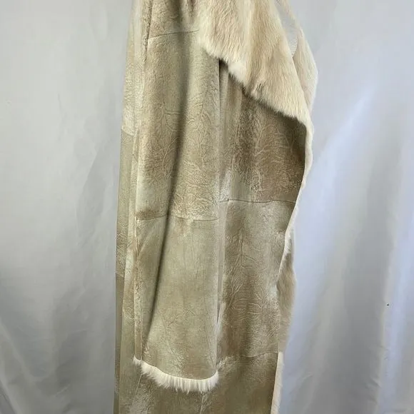 Full lengthJoseph cream shearling