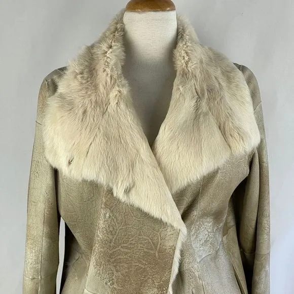 Full lengthJoseph cream shearling