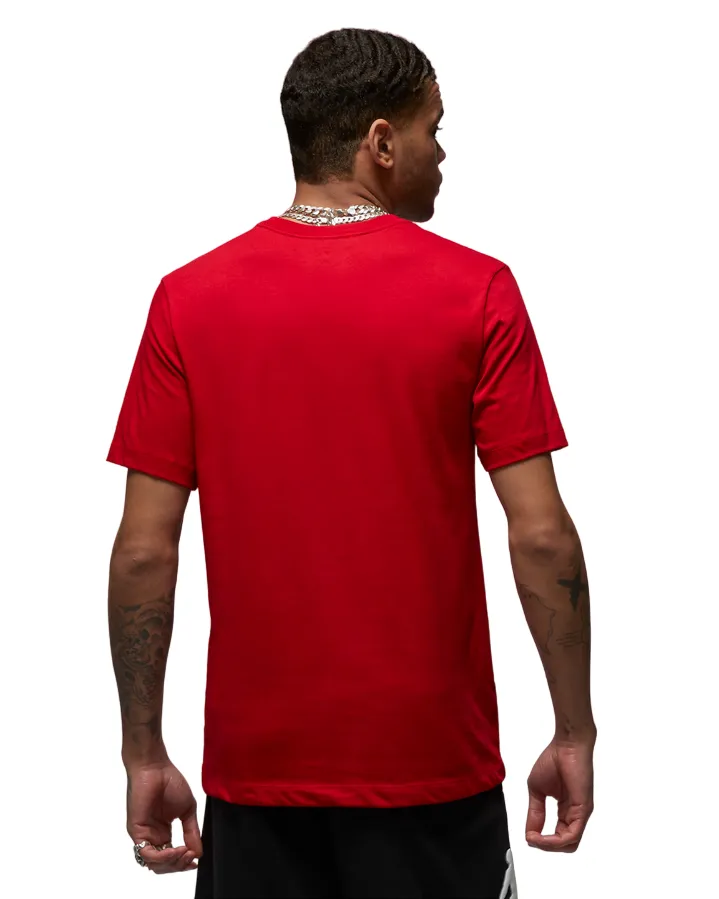 Jordan Flight Essentials men's short sleeve t-shirt FB7394-687 red-white