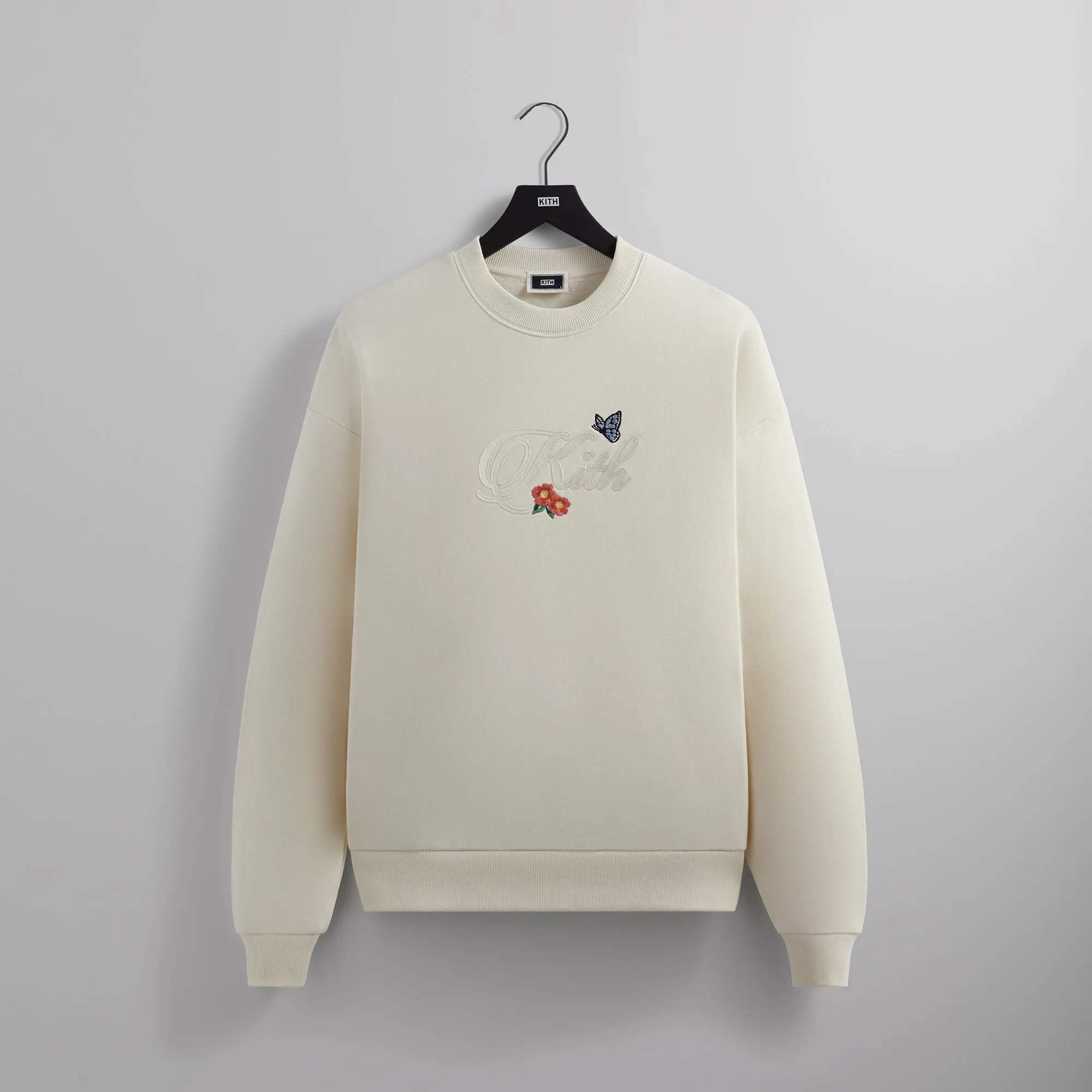 Kith Script Nelson Crewneck - Sandrift