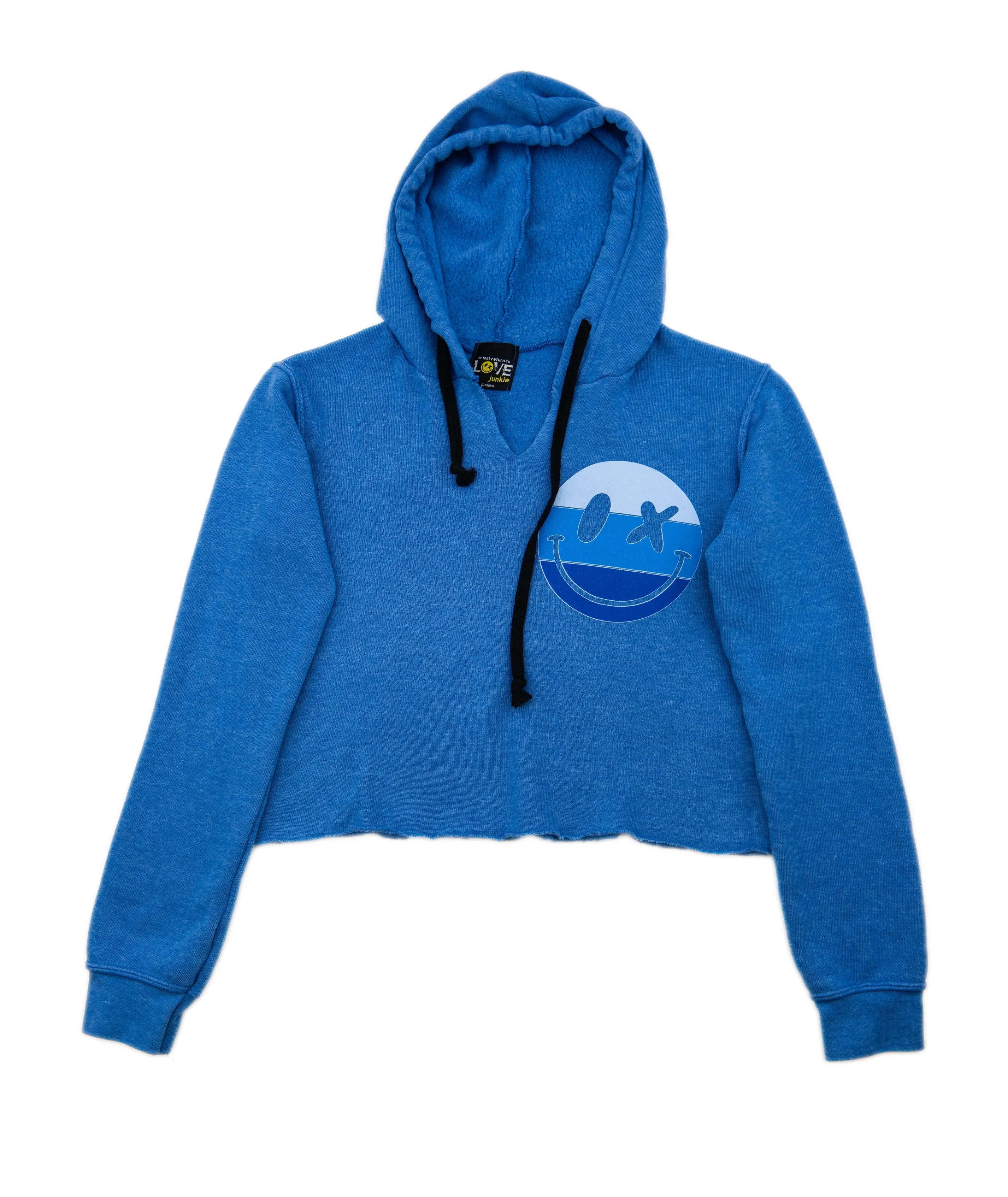 Love Junkie Girls My Camp Hoodie Blue