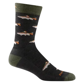 Men's Spey Fly Crew  Lightweight Lifestyle Sock