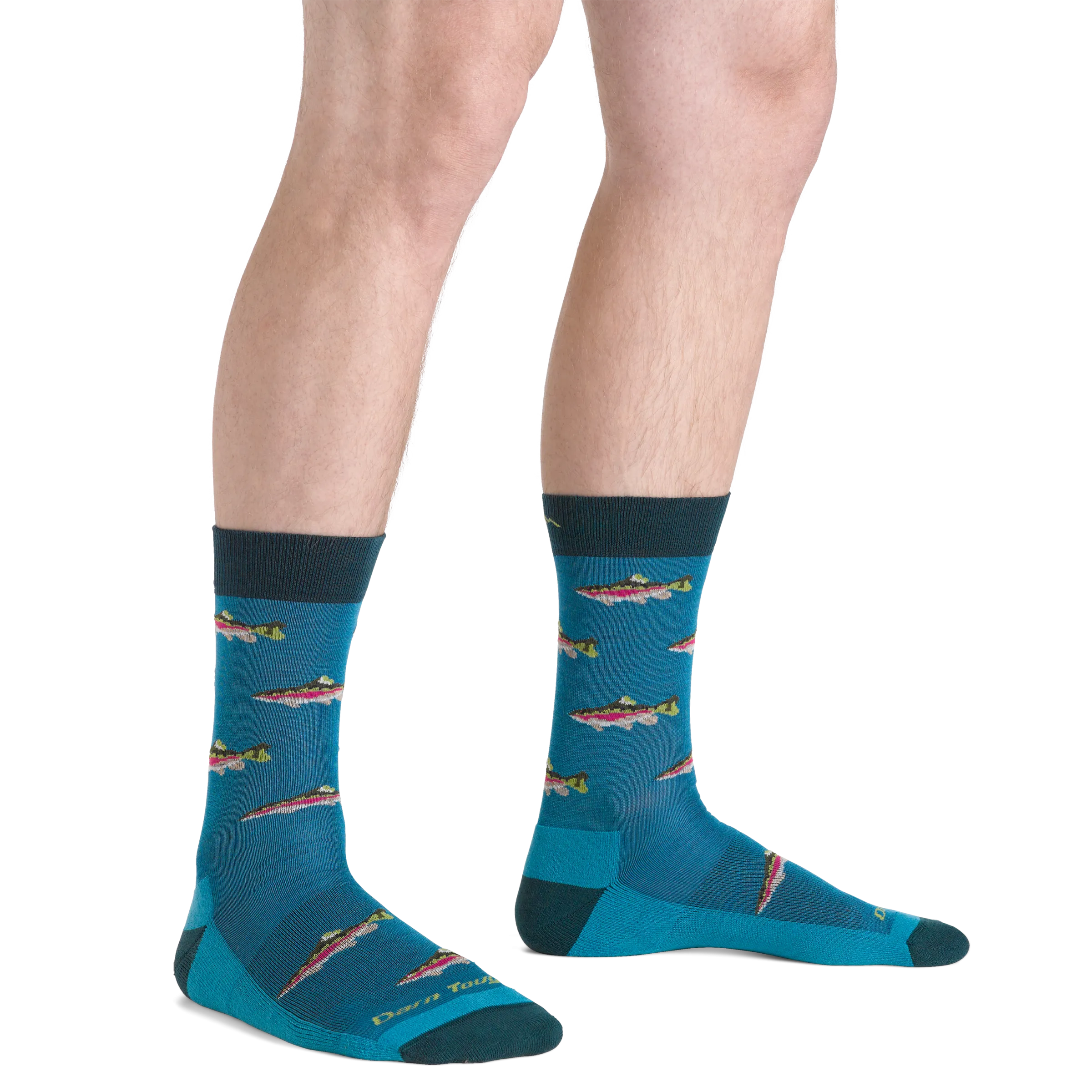 Men's Spey Fly Crew  Lightweight Lifestyle Sock