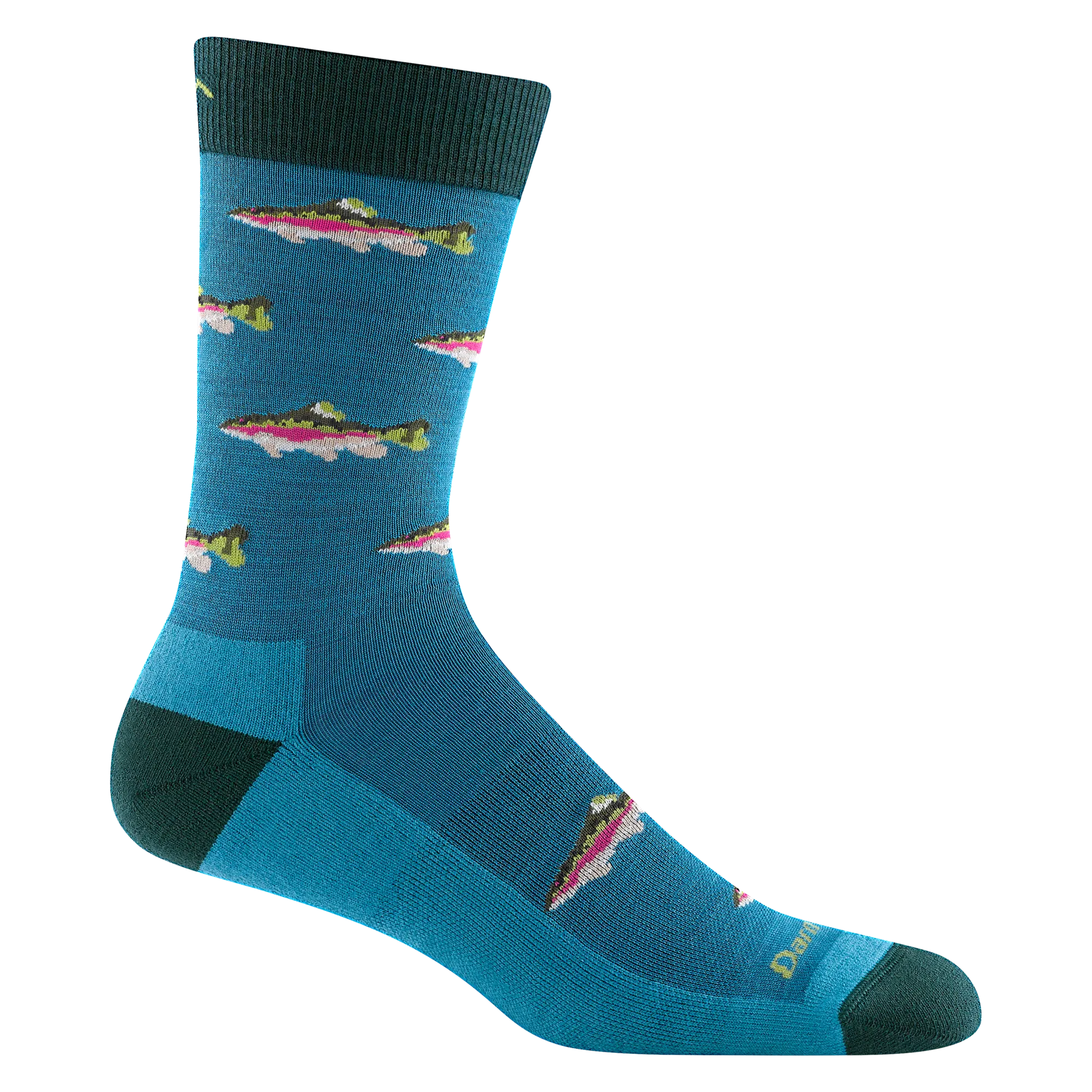 Men's Spey Fly Crew  Lightweight Lifestyle Sock