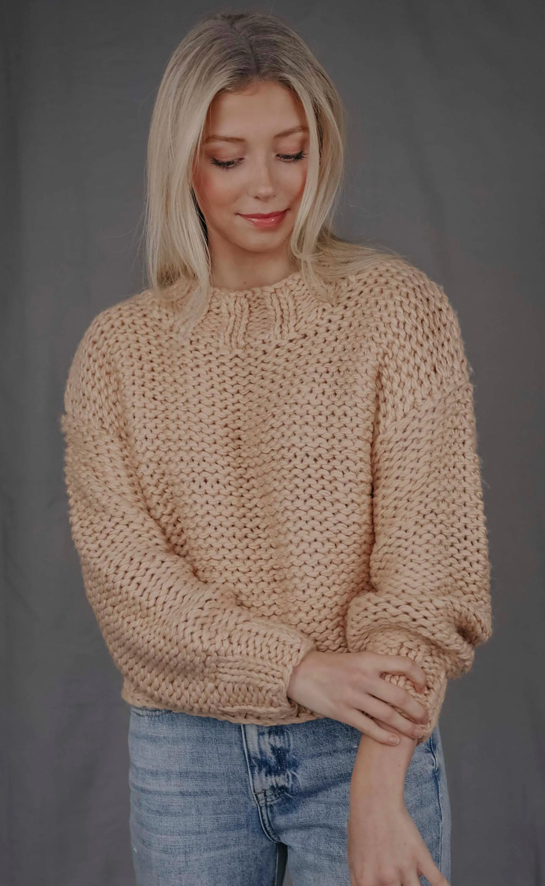 minkpink: farrow yarn jumper