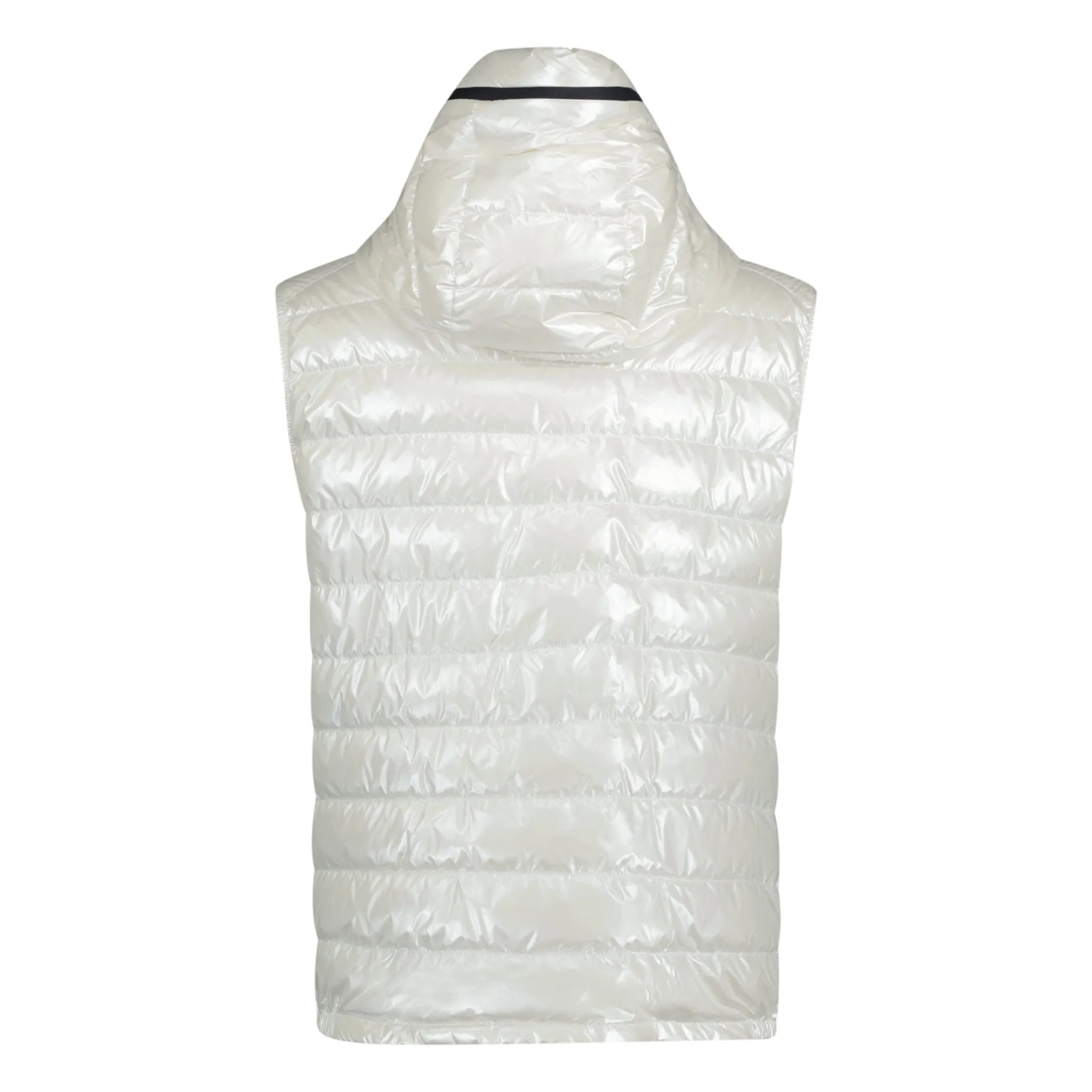 MONCLER AKAISHI QUILTED DOWN GILET WHITE