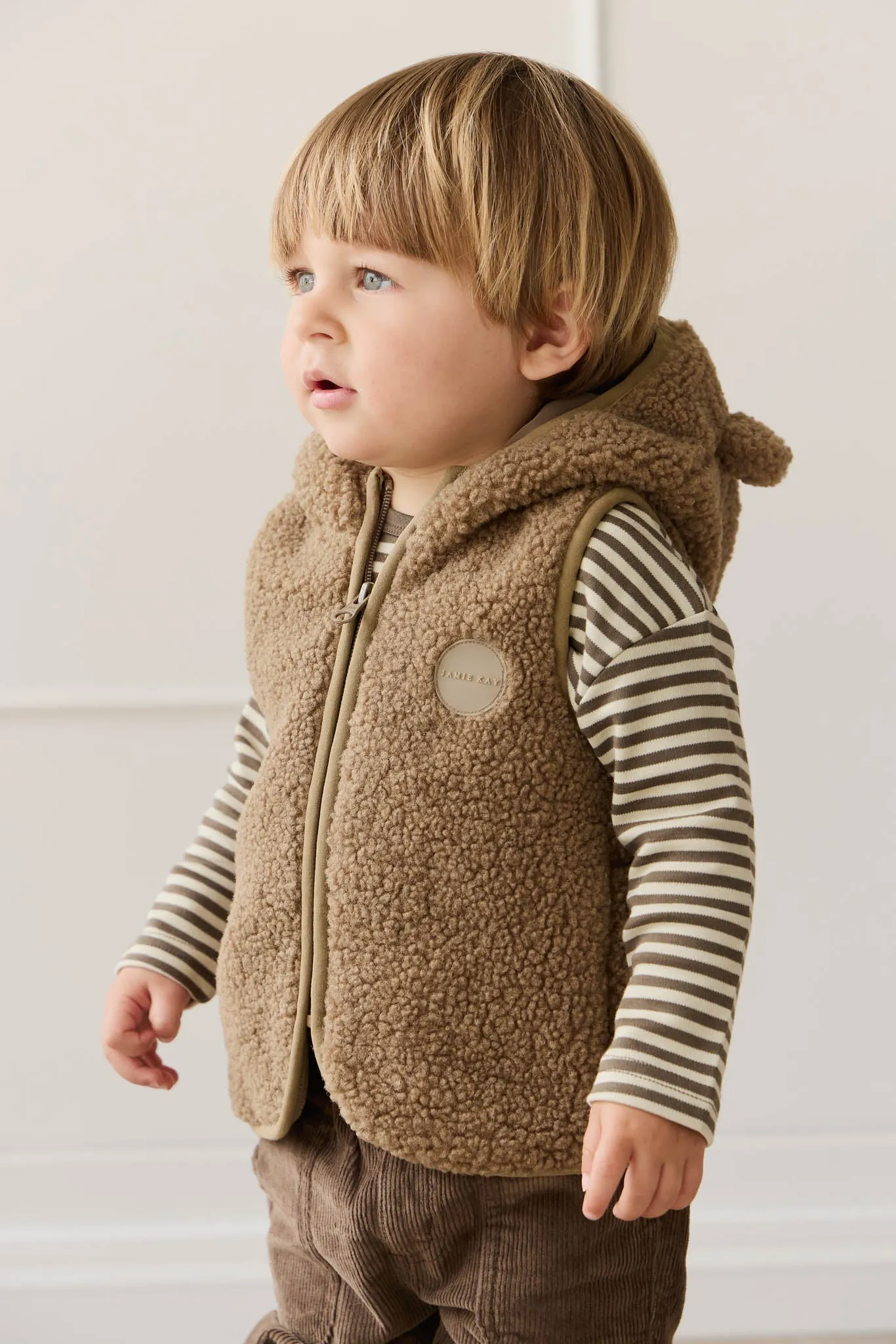 Neve Sherpa Vest - Pecan