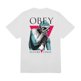 Obey Future Tense men's short sleeve t-shirt 165263778 white