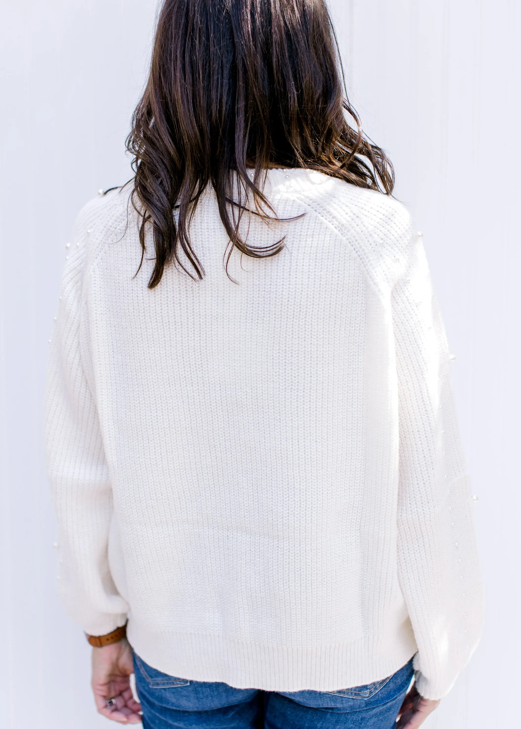 Pearl Drops Sweater