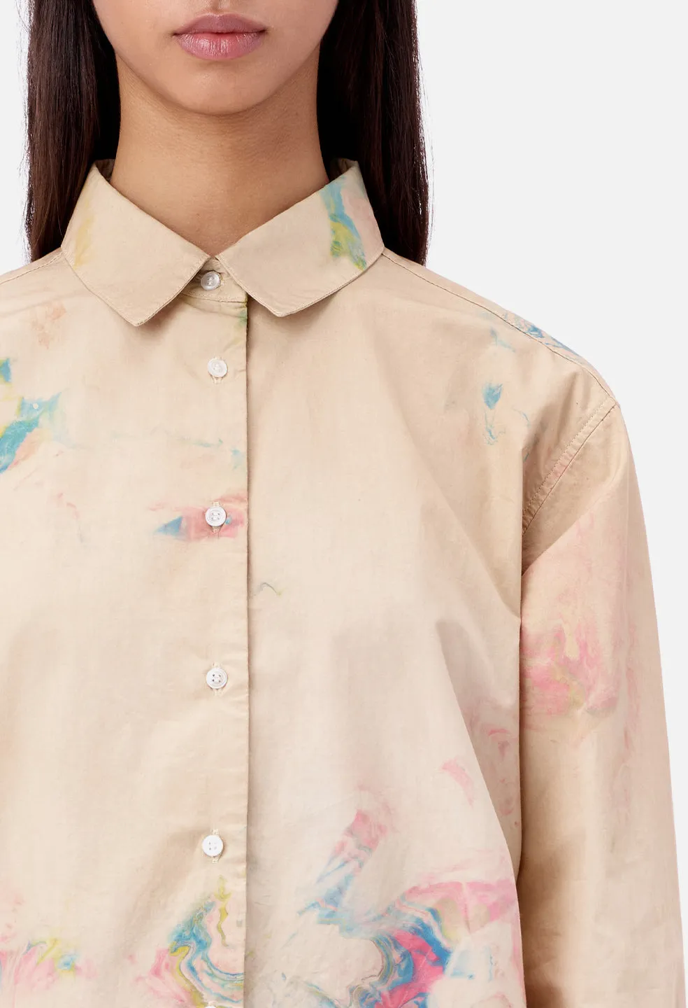 Pia Button Down / Carnival Tan