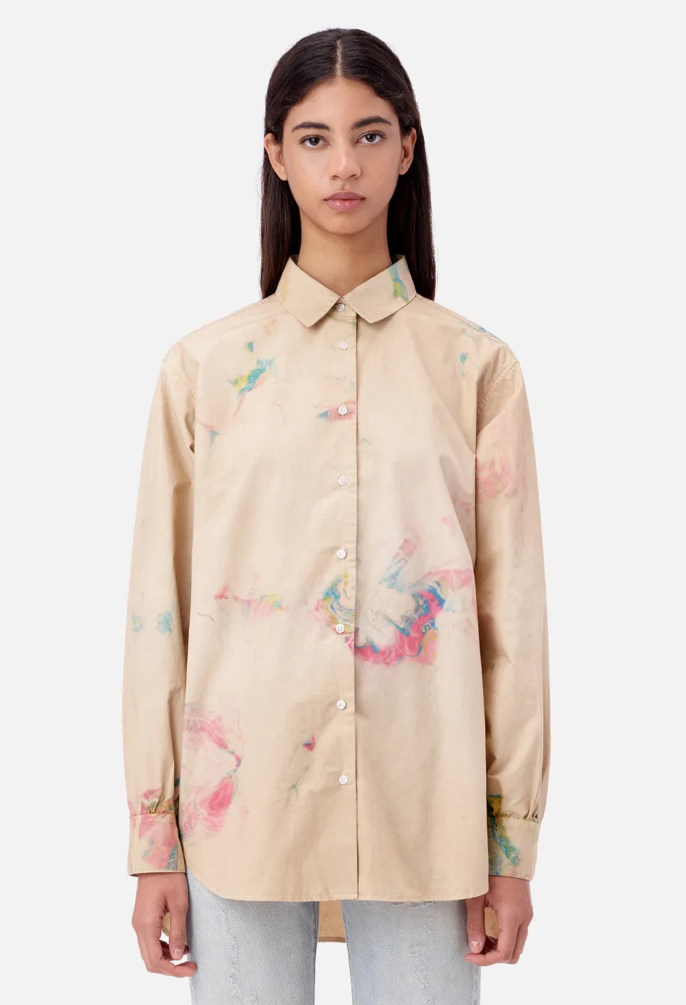 Pia Button Down / Carnival Tan