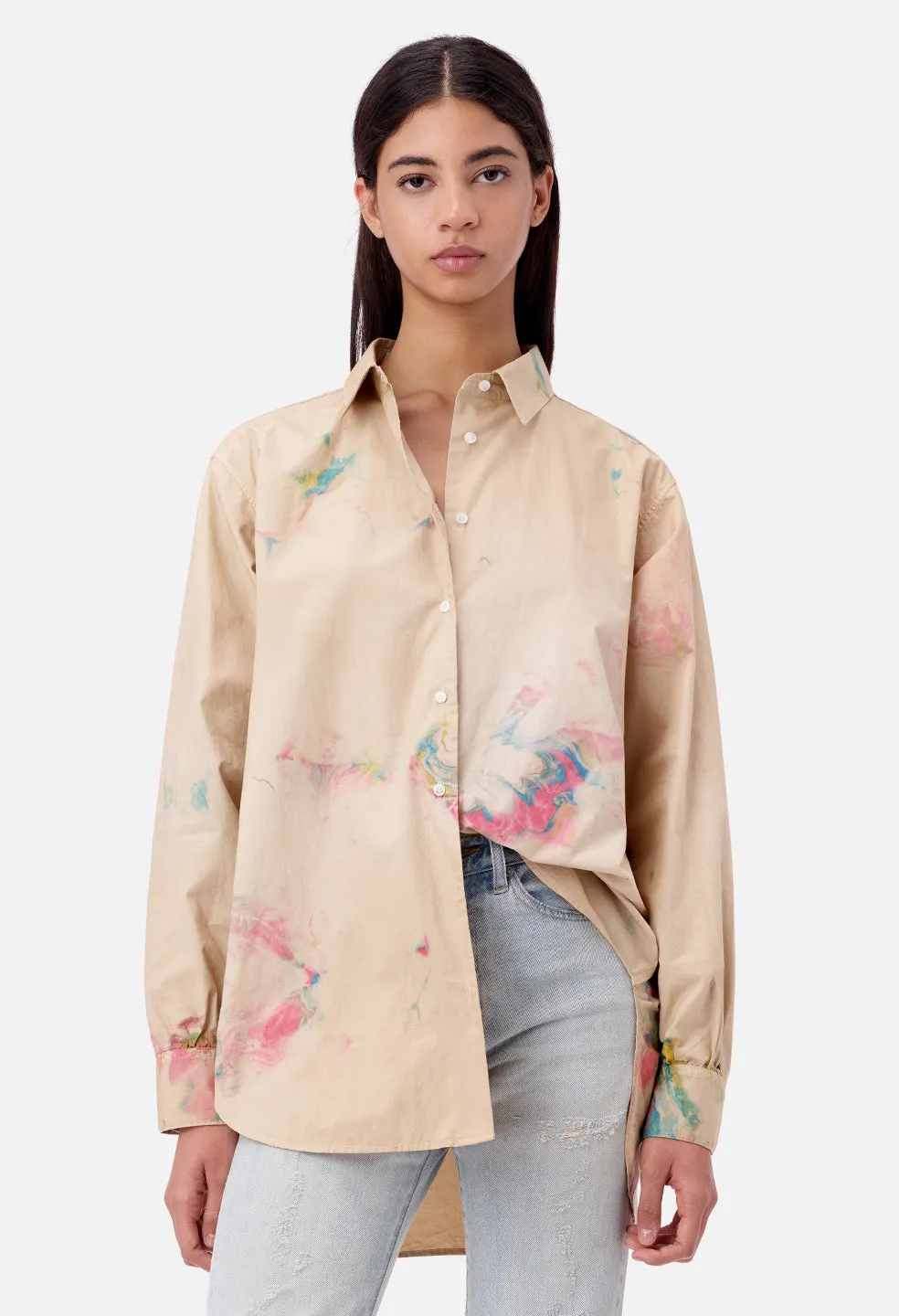 Pia Button Down / Carnival Tan