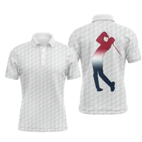 Polo De Golf, Cadeau Idéal Pour Fans De Golf, Polo de Sport Homme et Femme, Motifs Balle de Golf, Golfeur - CT26052207