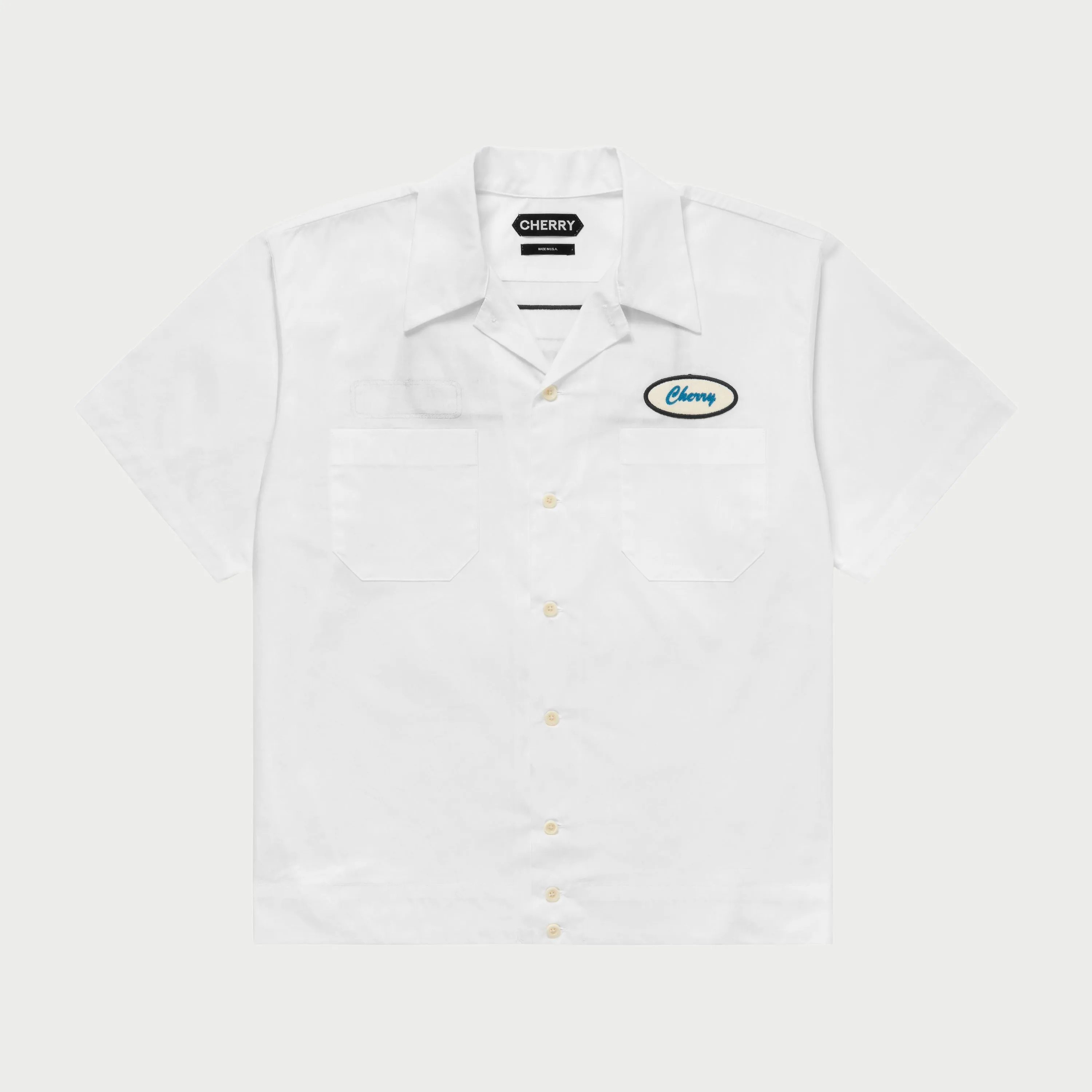 Poplin Mechanic Shirt (White)