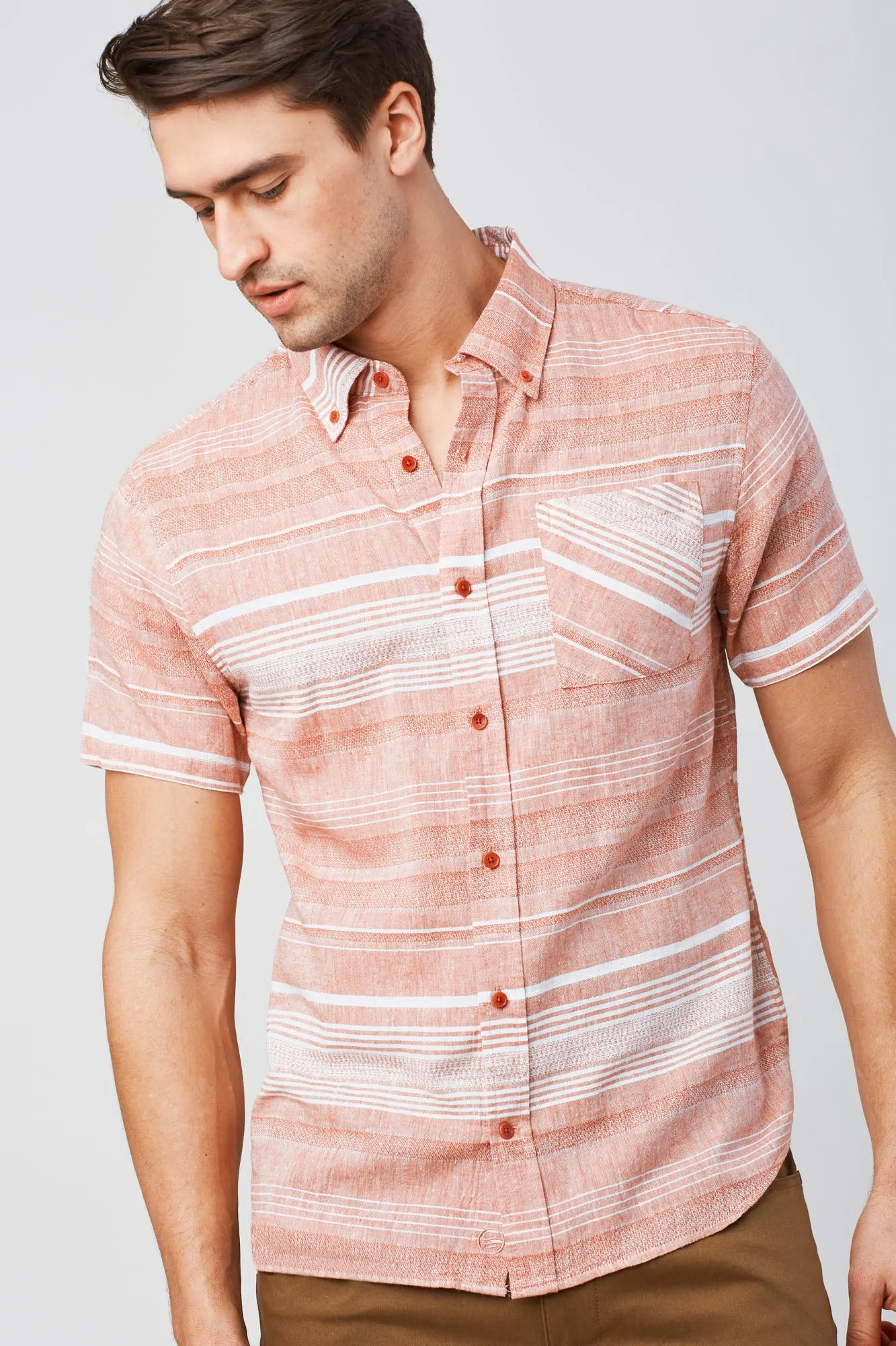 Ridgerunner Striped Button Down