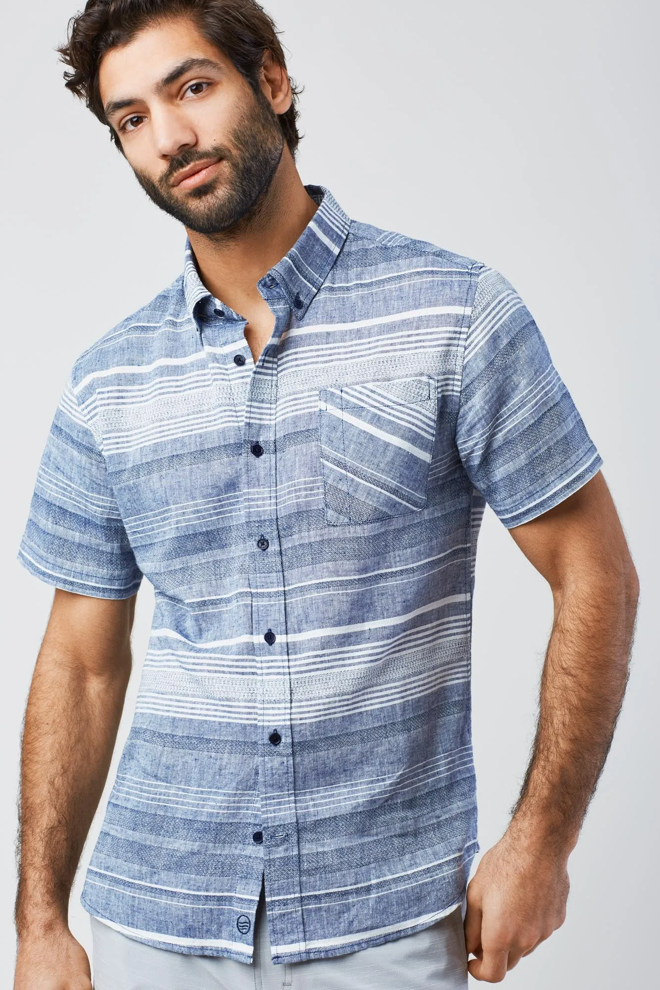 Ridgerunner Striped Button Down