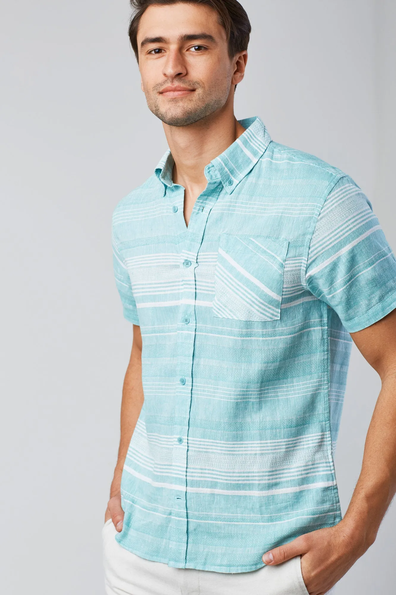 Ridgerunner Striped Button Down