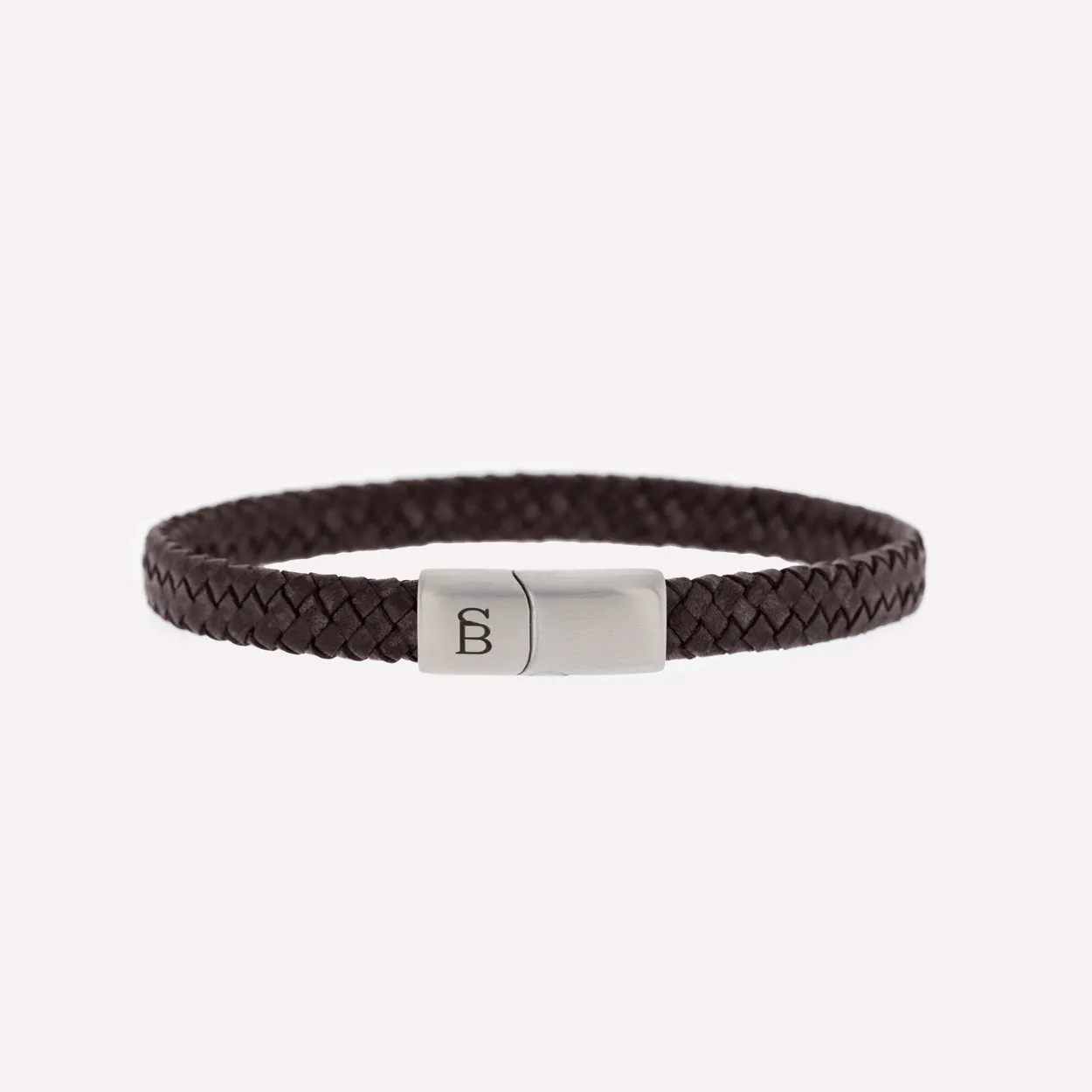 Riley Leather Bracelet Brown