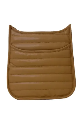 Sarah Quilted Faux Leather Messenger