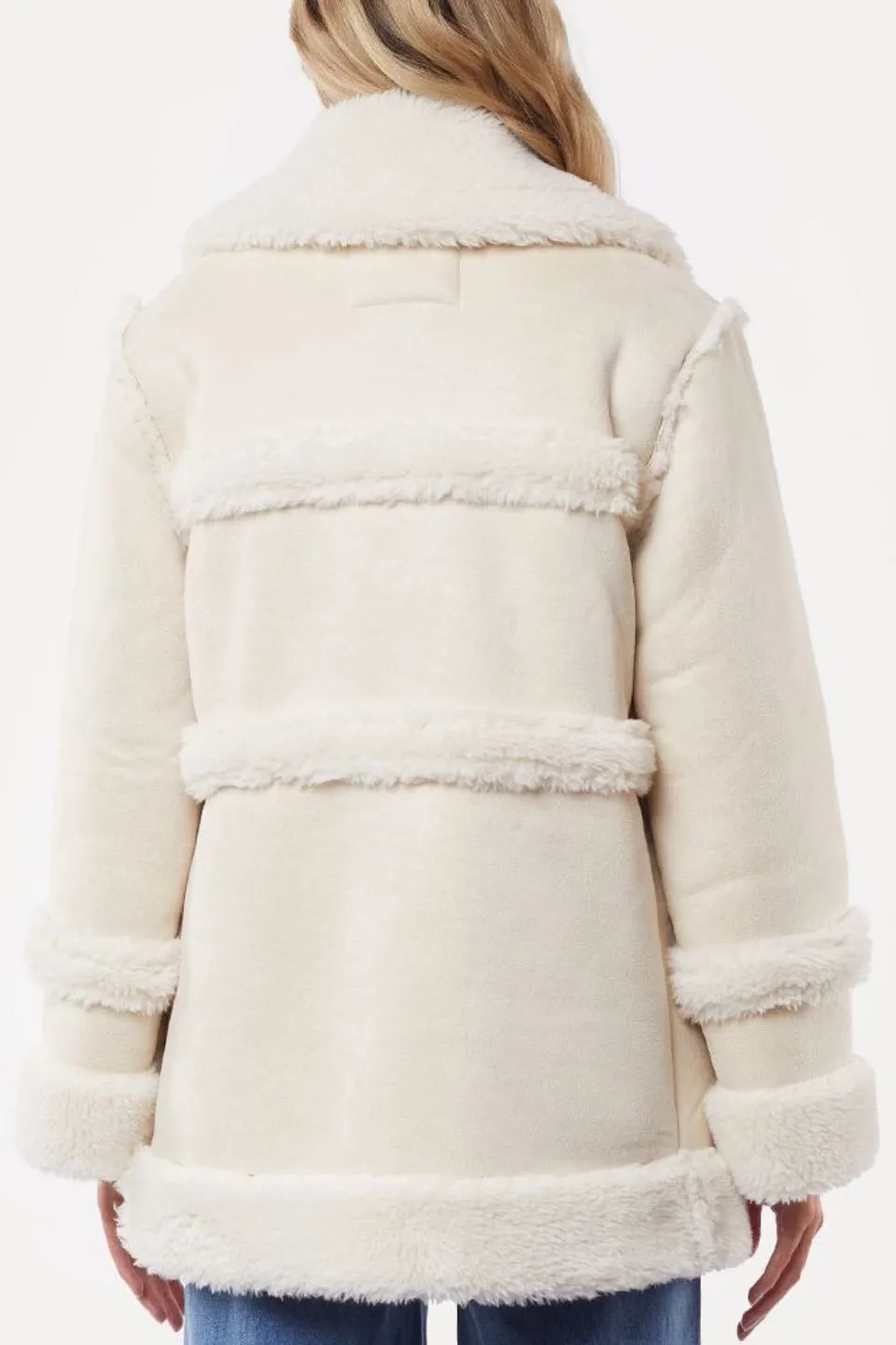 Shearling Natural Furry Jacket