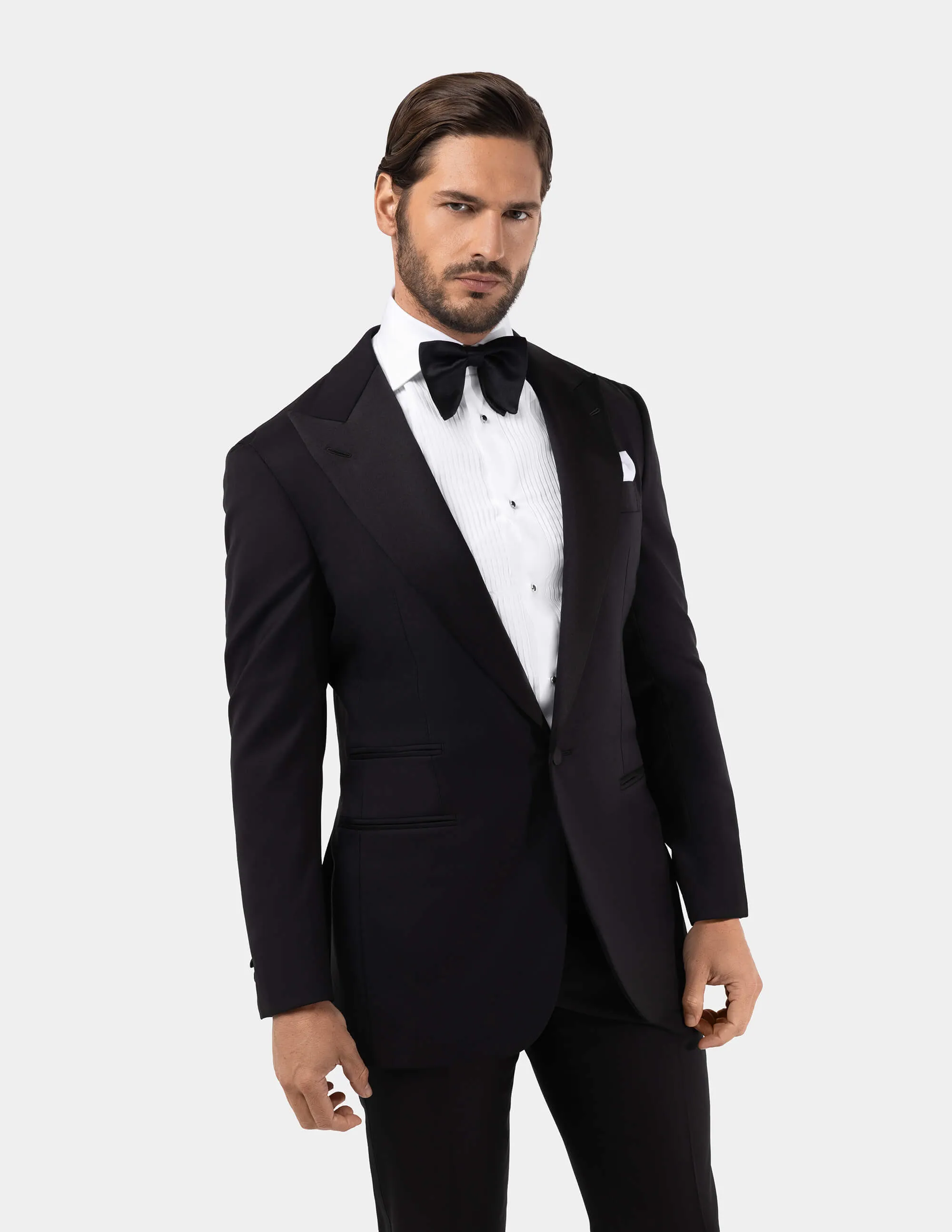 Single-Breasted Tuxedo Suit