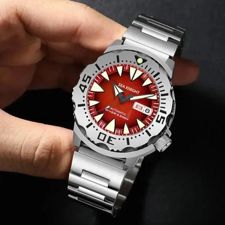 SK01 Men's Simple Watch - Monster V2 - Stainless Steel Automatic Mechanical Wristwatch