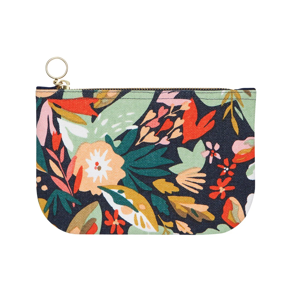 Small Cotton Zipper Pouch