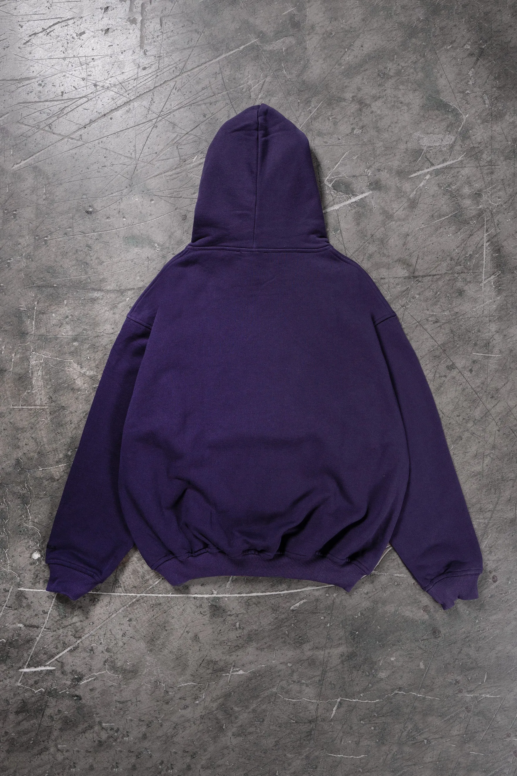 SPACE MOUNTAIN PLUM SNAP BUTTON HOODIE