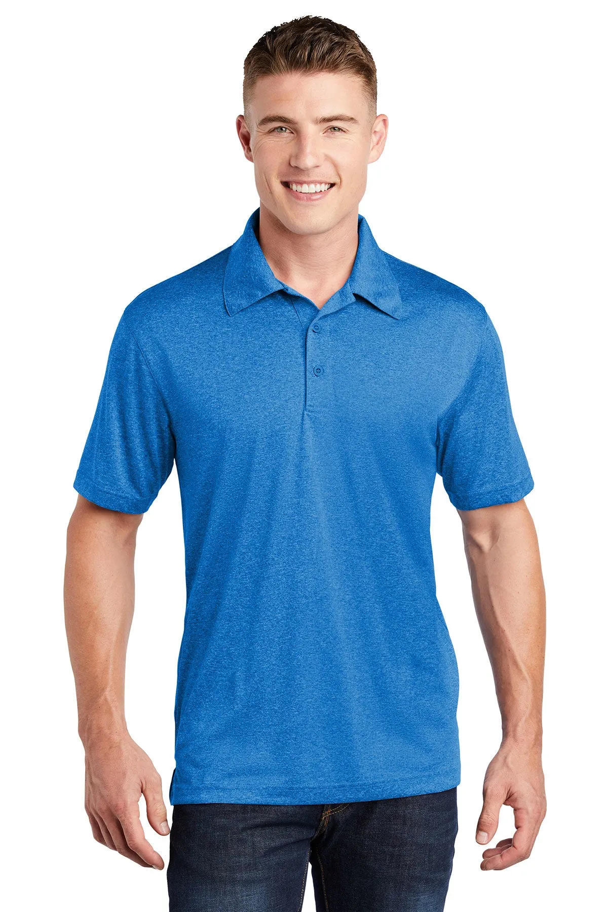 Sport-Tek ST660 Heather Contender Polo